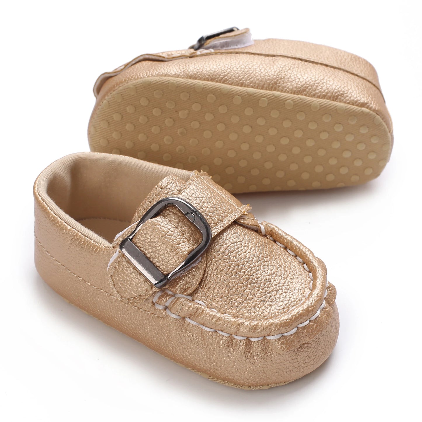 0-18M Baptism Newborn Baby Pre walker Girls Boys Casual Shoes Leather Non-Slip Soft-Sole Infant Toddler First Walkers