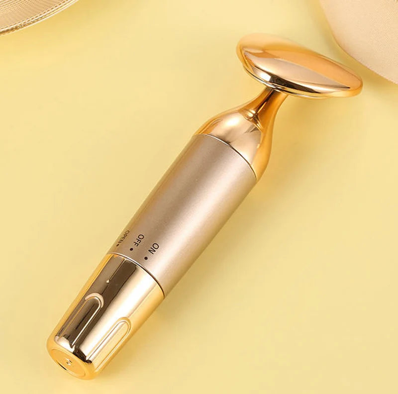 Electric Facial Beauty Devices Face Lifting Anti Wrinkle Facial Eye Massage with Face Cream Introducer Skin Rejuvenation Device