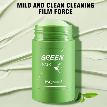Green Tea Mask Face Clean Green Tea Cleansing Deep Moisturizing Shrink Pores Blackhead Acne Facial Korean Skin Care