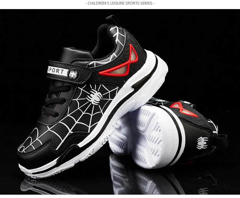 Luxury Kids Shoes Boys Sneakers PU Leather Children Sneakers 2023 New Fashion Casual Sports Tennis Shoes for Boy