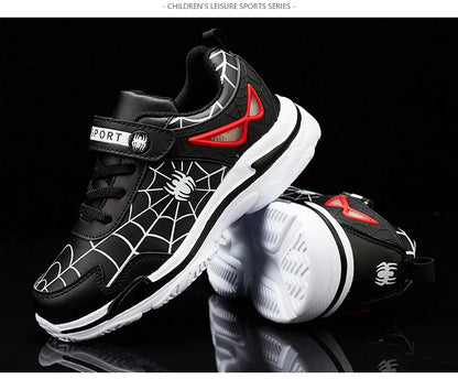 Luxury Kids Shoes Boys Sneakers PU Leather Children Sneakers 2023 New Fashion Casual Sports Tennis Shoes for Boy