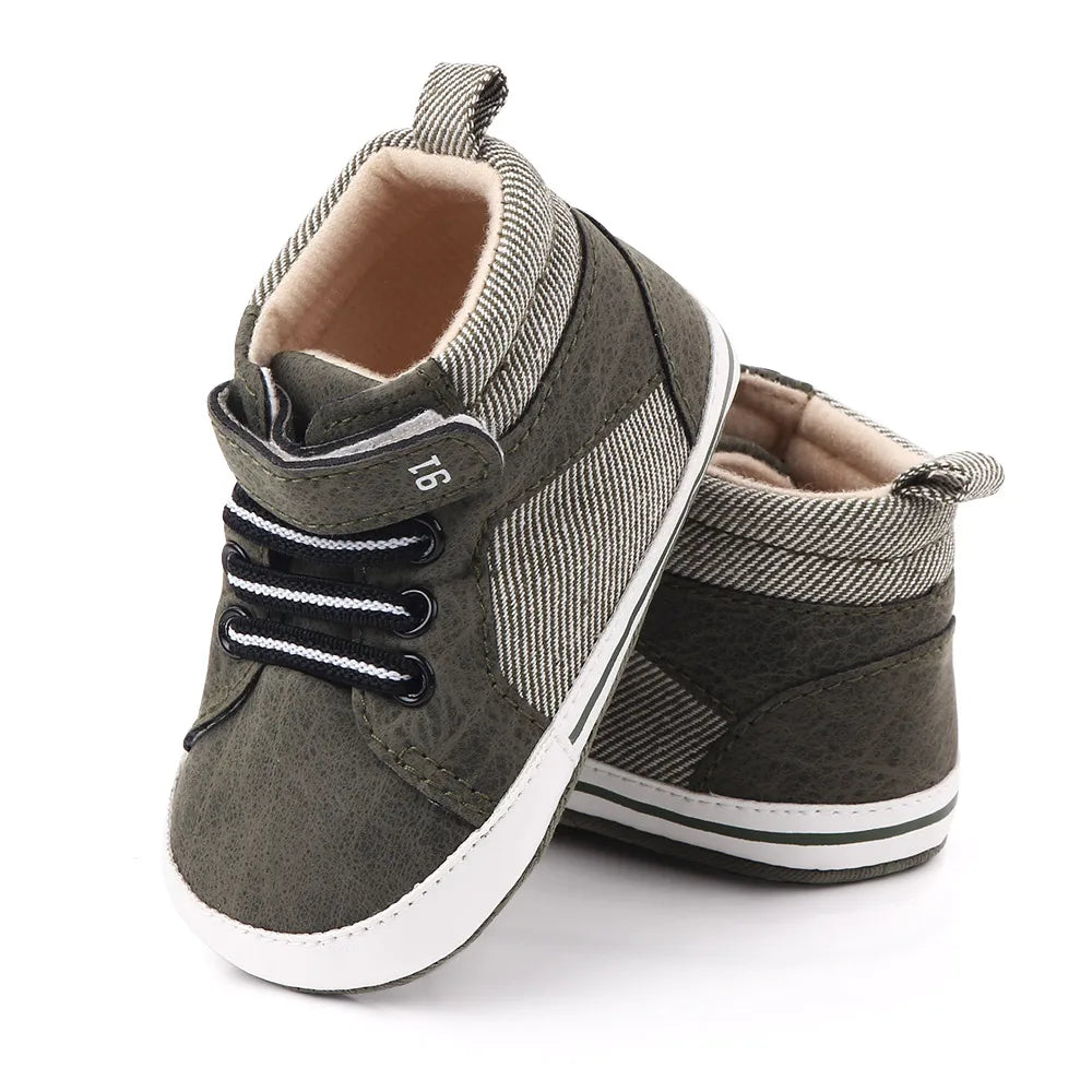 Baby Sneaker Causal Shoes High Quality Soft and Warm Anti-slip for Spring and Autumn 0-18 Months Newborn First Step Baby Shoes