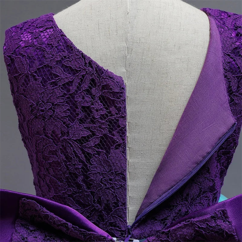 Baby Girls Christmas Dress 3 6 9 12 18 24 Months Toddler Newborn Lace Princess Dress 1 Year Old Birthday Party New Year Costume