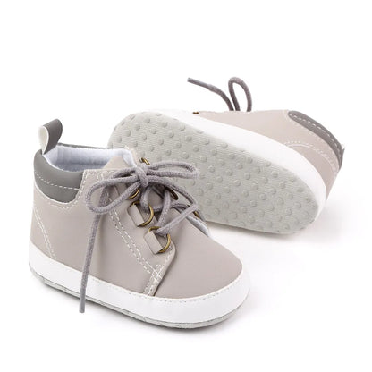 Shoes Baby Boy Newborn Infant Toddler Casual Comfort Cotton Sole Anti-slip PU Leather First Walkers Crawl Crib Moccasins Shoes