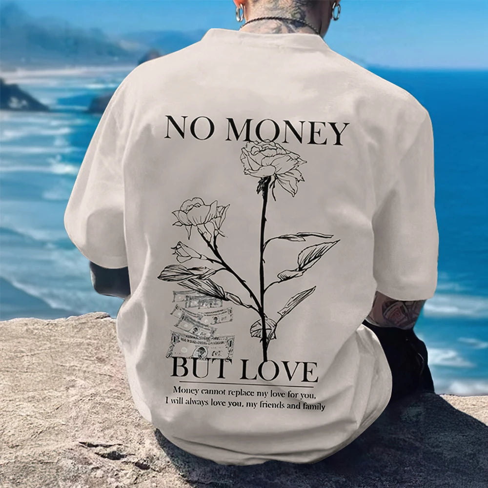 Casual Men's T-Shirt 3d Print Short Sleeve Street Fashion Man Clothing Simple Loose Oversizeed Tees For Men Breathable T Shirts