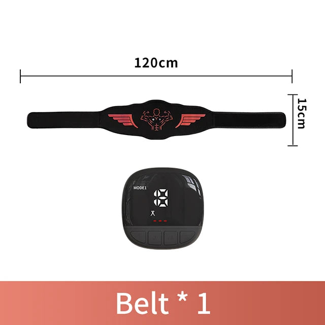 Smart EMS muscle stimulator; home muscle exercise massager; fat burning fitness device