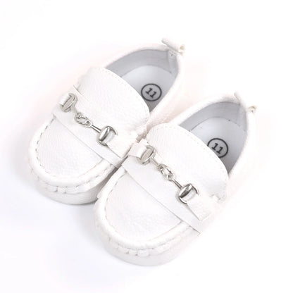 RABEISIR Casual Solid Color Slip On Low Top Loafer Shoes For Baby Boys, Lightweight Comfortable Non Slip Flat Shoes