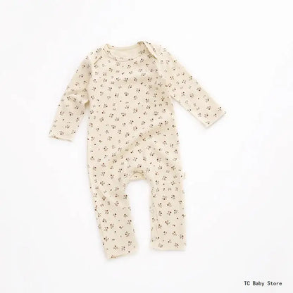 KS Baby Romper Boys Girls Crawling Suit Long Sleeve Rompers Newborn Bodysuit Brand Lemon Clothes Cotton Onesie One-piece