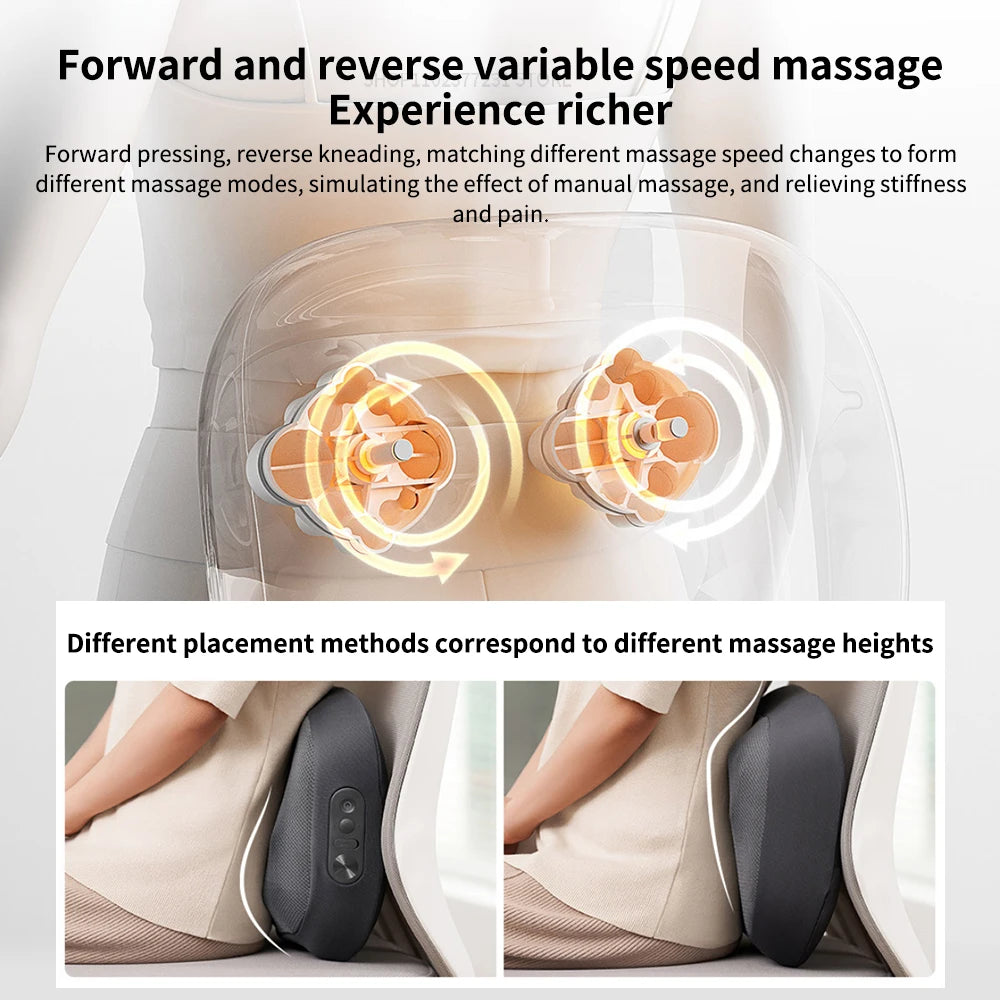 Xiaomi Mijia Smart Waist Massager Back Massager Hot Compress Shoulder and Neck Massage ulti-gear Adjustment MiHome APP Control