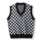 Men Knit Sweater Vest ins sweater vest Korean fashion clothes