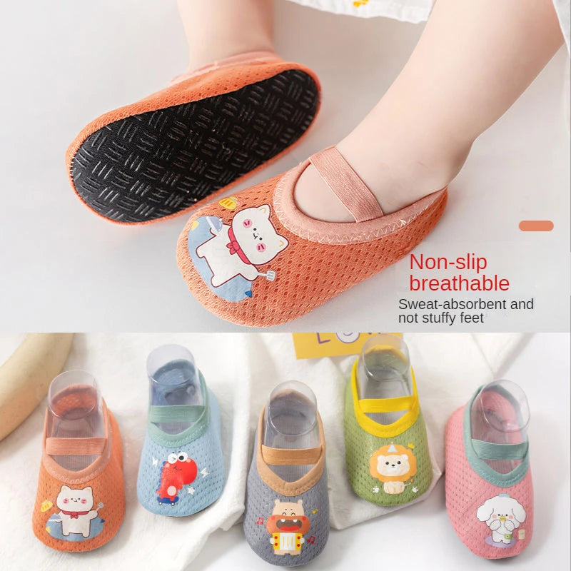 Baby Non-slip Socks Children Indoor Warm Floor Shoes Boys and Girls Toddler Shoes Amusement Park Kindergarten Non-slip