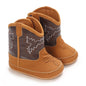 Baby Boots Made Of Soft PU and High-quality Cotton 2024 New Autumn and Winter Short Boots With Rubber Soles and Anti Slip Baby