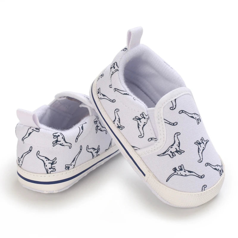 New Baby Boys Casual Canvas Shoes with Cotton Non slip Soft Sole for Infants and Toddlers The First Walking Shoe for Children