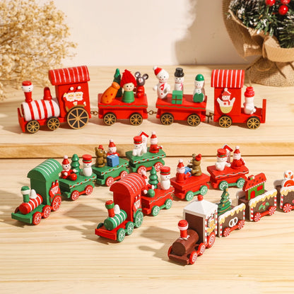 Christmas Train Merry Christmas Decorations For Home 2025 Christmas Ornament Xmas Navidad Noel Gifts Happy New Year 2025 Decor