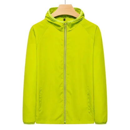 Men's Hiking Jackets Waterproof Women Sun Protection Windbreaker Camping Climbing Outdoor Coat Unisex Portable Clothes