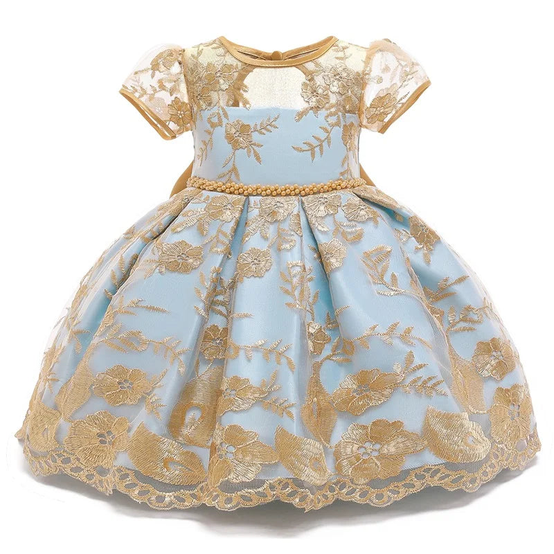 Baby Girls Christmas Dress 3 6 9 12 18 24 Months Toddler Newborn Lace Princess Dress 1 Year Old Birthday Party New Year Costume