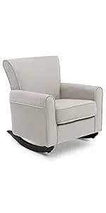 Lancaster 4-in-1 Convertible Baby Crib, Grey