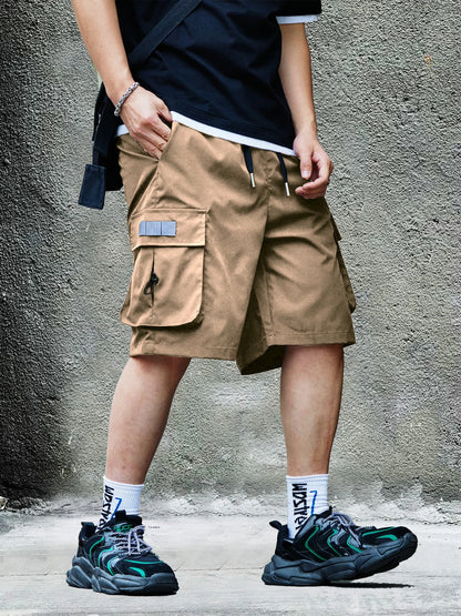 Men's Cargo Shorts, Outdoor, Travel, Casual Sports, Large Pockets, Durable and Comfortable Fabrics, Thin Shorts for Outings 17