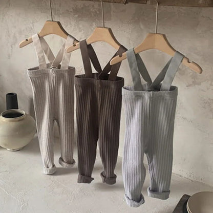 Toddler Baby Boys Girl Casual Pants Spring Autumn Baby Boys Girls Jumpsuit Overall Infant Baby Girls Boys Suspender Pants