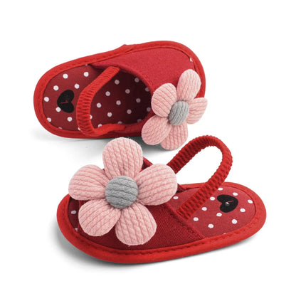 Summer New Sunflower Baby Sandals Soft Bottom Baby Toddler Shoes 0-1 Years Old Baby Girls  Baby Shoes Girls  Baby Boy Shoes