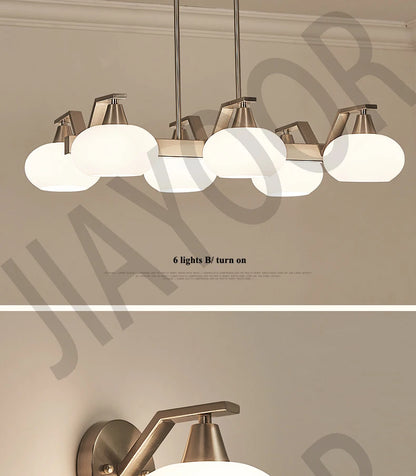 Modern Luster Led Chandelier Lighting Living Dining Room Décor Lights Bedroom Hanging Light Luminaire Home Decor Items Lamps