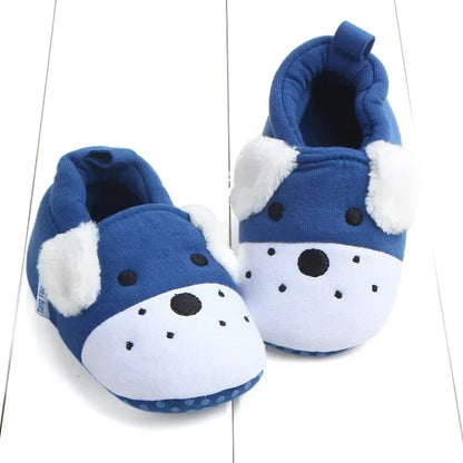 Season hot selling multi-color baby shoes non-slip baby cartoon walking shoes