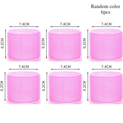 Hair Rollers Self Grip Hook Hair Curlers Heatless Roller Salon Dressing Curlers Jumbo Size Sticky Hair Styling Tools