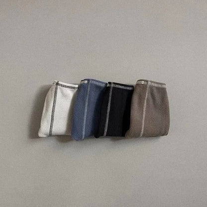 Autumn New Baby Solid Thread Leggings Cotton Boy Girl Drawstring Trousers Infant Toddler Pp Pants Newborn Casual Pants 0-24M