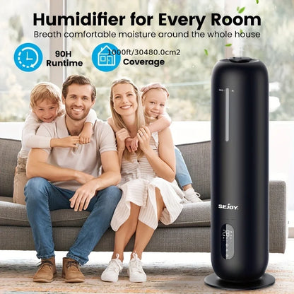 SEJOY Air Humidifiers  for Bedroom Large Room Home Quiet Air Humidifier for Baby Nursery & Plants Essential Oil Diffuser