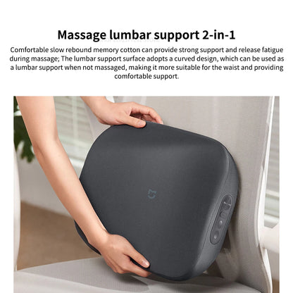 Xiaomi Mijia Smart Waist Massager Back Massager Hot Compress Shoulder and Neck Massage ulti-gear Adjustment MiHome APP Control
