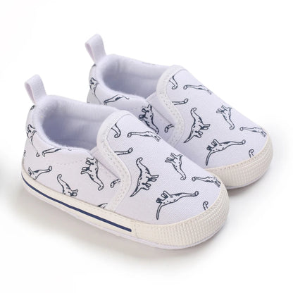 New Baby Boys Casual Canvas Shoes with Cotton Non slip Soft Sole for Infants and Toddlers The First Walking Shoe for Children