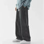 For Men Men Pants Pants Straight Loose Pants Streetwear Fashion Trousers Neutral Jeans Spring Wide Leg Affordable