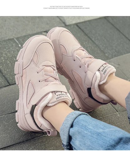 Boots For Kids Girls Boys Children's Winter Tooling Cotton Boot Casual Kids Shoe Trendy All-match Hard-wearing Fashion Anti-wear