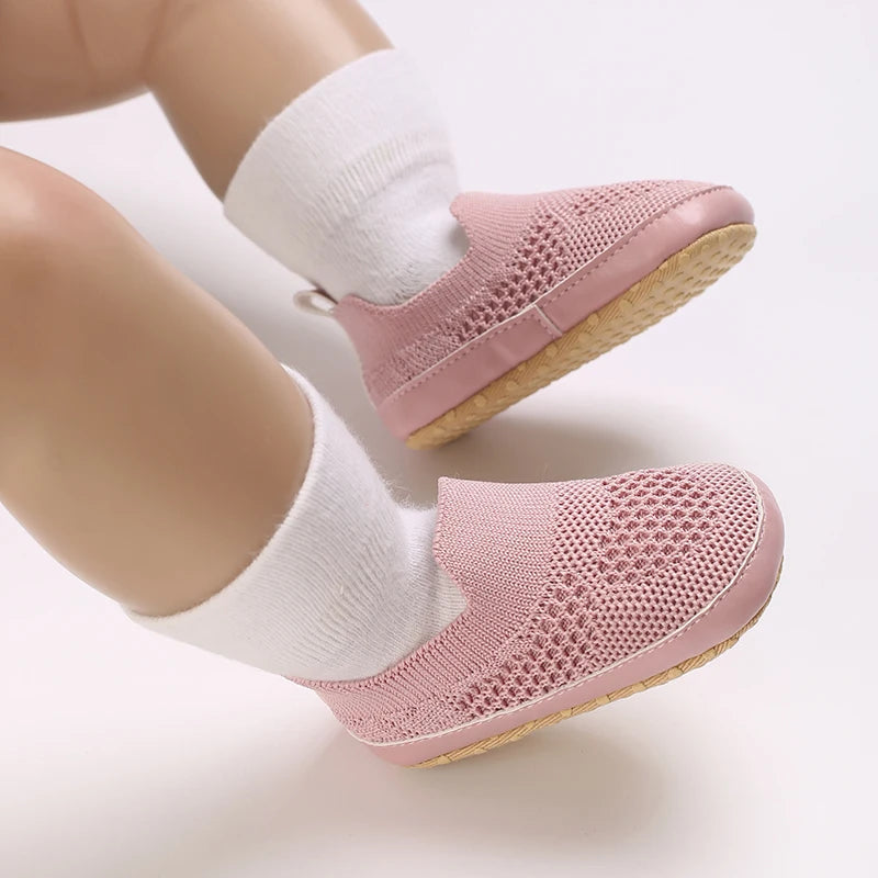 0-18M Baptism Newborn Baby Pre walker Girls Boys Casual Shoes Leather Non-Slip Soft-Sole Infant Toddler First Walkers