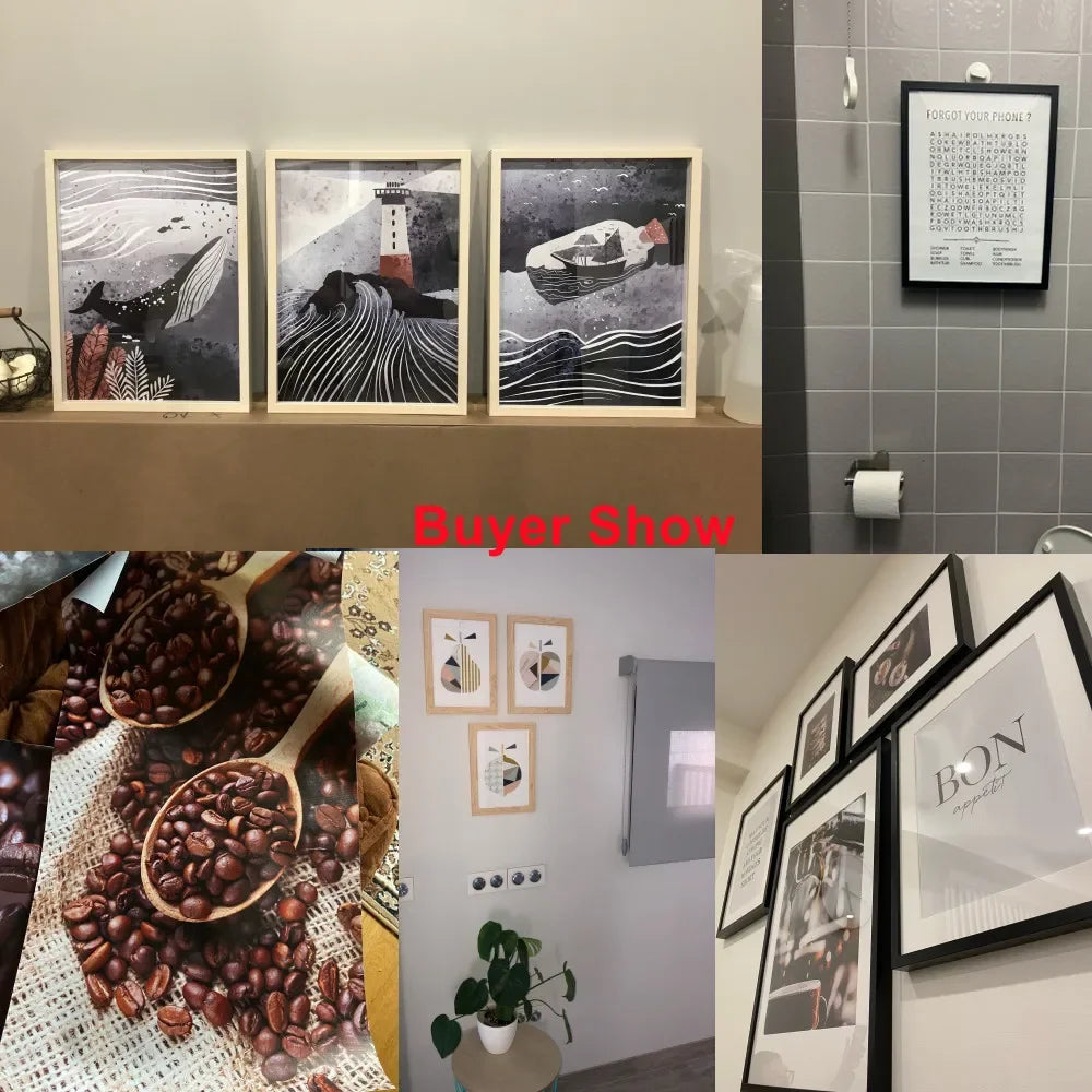 Holiday Décor Christmas Theme Posters Prints Nordic Wall Art Canvas Painting Pictures Home Room Decor Christmas Gifts