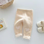 4646 Buy 2pcs Wholesale Baby Pant 2024 Winter New Girls' Leggings Korean Patch Plus Velvet 0-5 Years Baby Pants Trousers