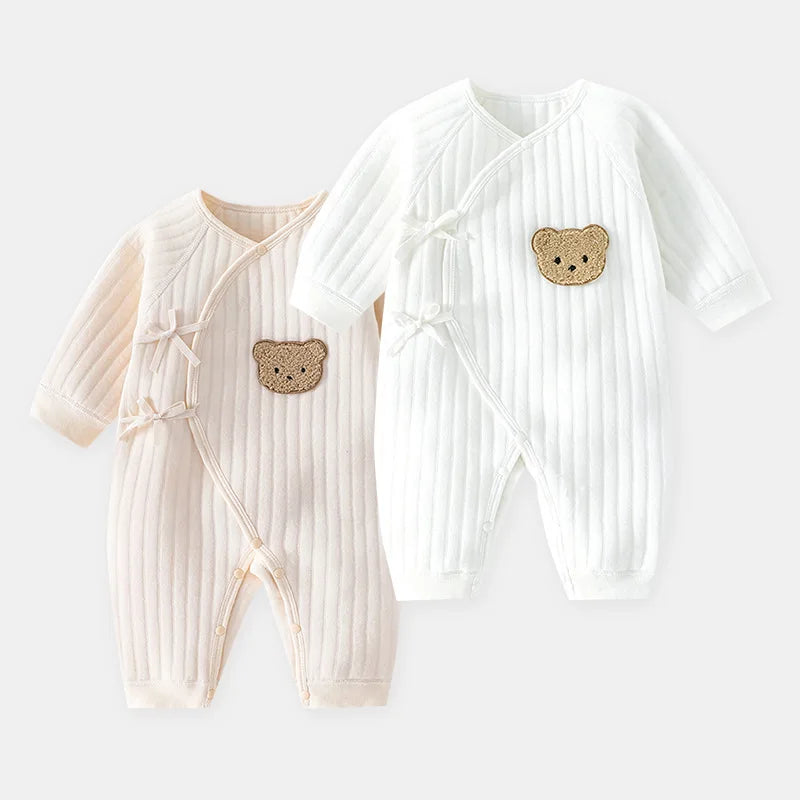 Newborn Baby Jumpsuit 0-6m Boys Girls Toddler Rompers Cotton Baby Jumpsuit Clothes for New Born Outfits Soft One-Piece Pajamas