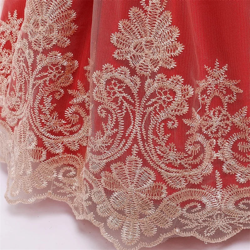 Baby Girls Christmas Dress 3 6 9 12 18 24 Months Toddler Newborn Lace Princess Dress 1 Year Old Birthday Party New Year Costume