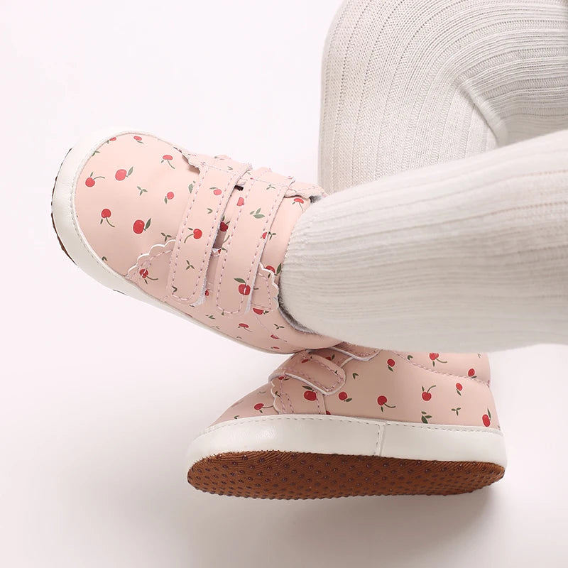 0-18M baby shoes for girls newborns and toddler casual and comfortable cotton soles non slip canvas shoes first generation