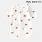Newborn Baby Jumpsuit 0-6m Boys Girls Toddler Rompers Cotton Baby Jumpsuit Clothes for New Born Outfits Soft One-Piece Pajamas