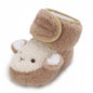 Winter Snow Baby Boots Cute Bear Warm Booties For Kids Soft Sole Infant Newborn Toddler Baby Girl Shoes