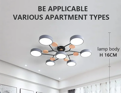 Modern LED Chandelier Lighting for Pendant Lamp Living Room Bedroom Study Home Decoration Indoor Lighting AC220V