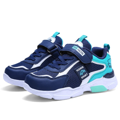 Children Casual Shoes for Boys Breathable Sneaker Summer Air Mesh Kids Hook & Loop Students School Shoe Size28-40