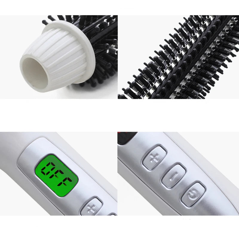Hair Curler Hot Brush Hair Straightening Electric Brush Curling Iron LCD Display Hair Styling Hair Styling Appliances 22/26/32mm