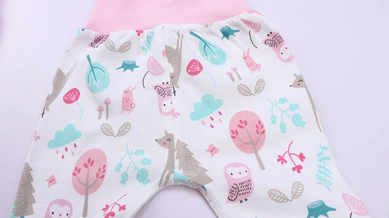 Baby pants cotton baby footies leggings children clothing newborn baby boys pants girls pants high elasticity baby trousers