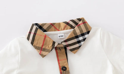 Baby Girl Princess Dress Cotton Baby Girl Dress Plaid Pattern Summer Newborn Clothes Baby Dress Party Birthday Baptism Dress