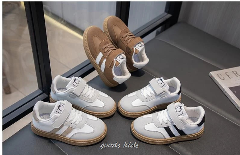 Trendy Kids Shoes Girls Boys Tennis Sneakers Outdoor Running Shoes Non-slip School Sports Shoes Breathable Mesh Comfort Shoes