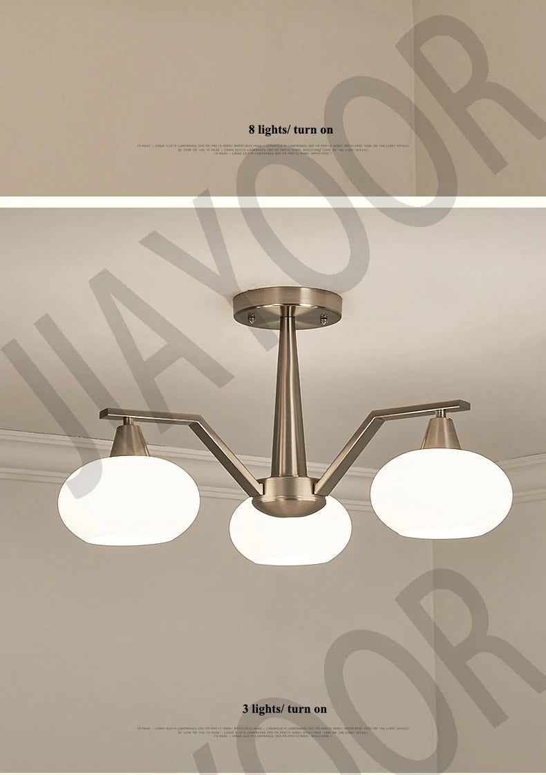 Modern Luster Led Chandelier Lighting Living Dining Room Décor Lights Bedroom Hanging Light Luminaire Home Decor Items Lamps