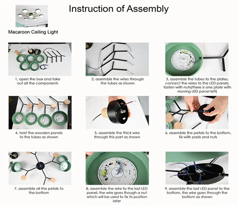 Modern LED Chandelier Lighting for Pendant Lamp Living Room Bedroom Study Home Decoration Indoor Lighting AC220V