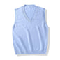 Men Knit Sweater Vest ins sweater vest Korean fashion clothes